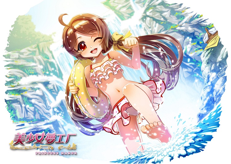 《美少女夢工廠》女兒私物公開 美麗誘人，鼻血狂流的動漫設計